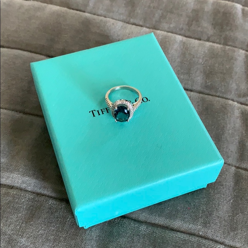 Australian Crystal Round Stone Ring...